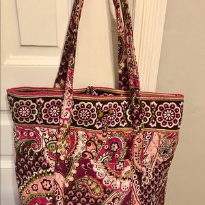 Vera Bradley Handbag - Very Berry Paisley